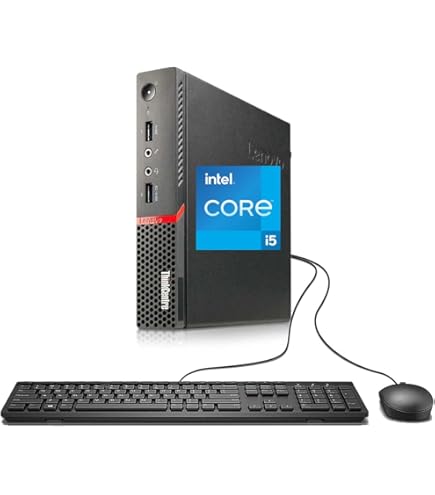 Windowsデスクトップ lenovo ThinkCentre M710q Core i3 7th Gen Amazon.com: Lenovo ThinkCentre M710q Tiny Desktop Computer