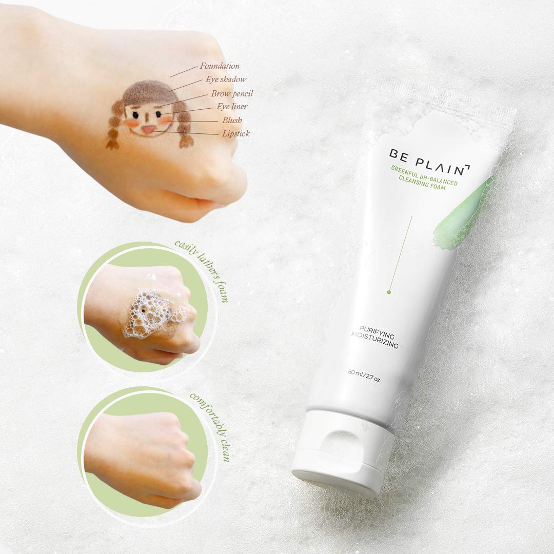 be plain cleansing foam