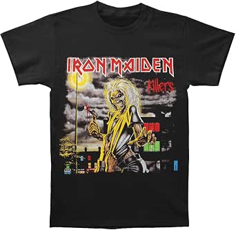 Iron Maiden Men's Killers Cover T-Shirt 