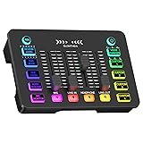 Glomtheia Gaming Sound Board Audio Interface Voice