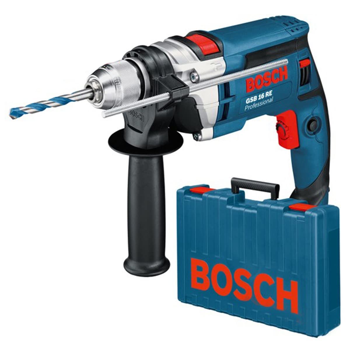 Photo 1 of Bosch GSB 16 RE 1/2-inch Variable Speed Impact Drill Kit - 220-Volt