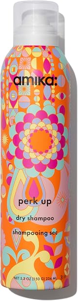 Amika Perk Up Talc-Free Dry Shampoo Spray - Oil Absorbing Volume Rice Starch