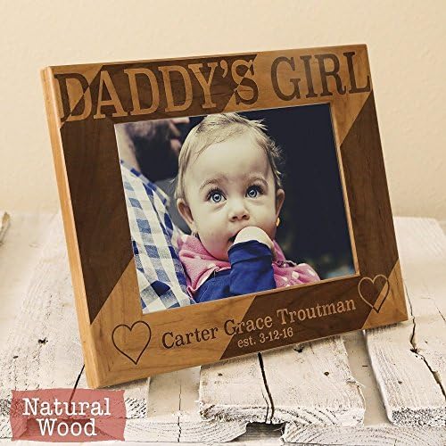 Personalized Dad Picture Frame - Dad Gift From Daughters - Fathers Day Gift - Daddys Girls - Fathers Day Gifts for Dad