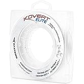 KastKing Kovert 100% Fluorocarbon Fishing Line - Clear Fishing Leader | Ultra Low Visibility, Extreme Clarity, Fast Sinking, Strong Knot Strength, Shock Resistant, Abrasion Resistant