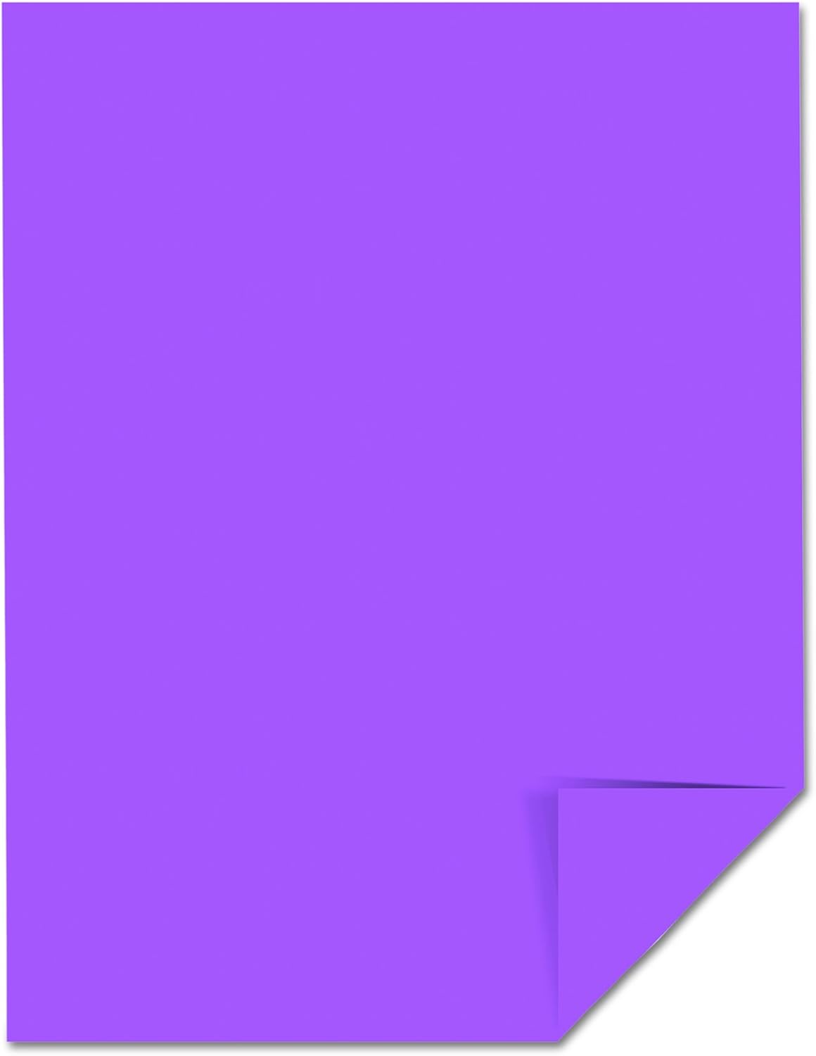 Neenah Astrobrights Premium Color Paper, 24 lb, 8.5 x 11 Inches, 500 Sheets, Planetary Purple (22671) : Printer And Copier Paper : Office Products