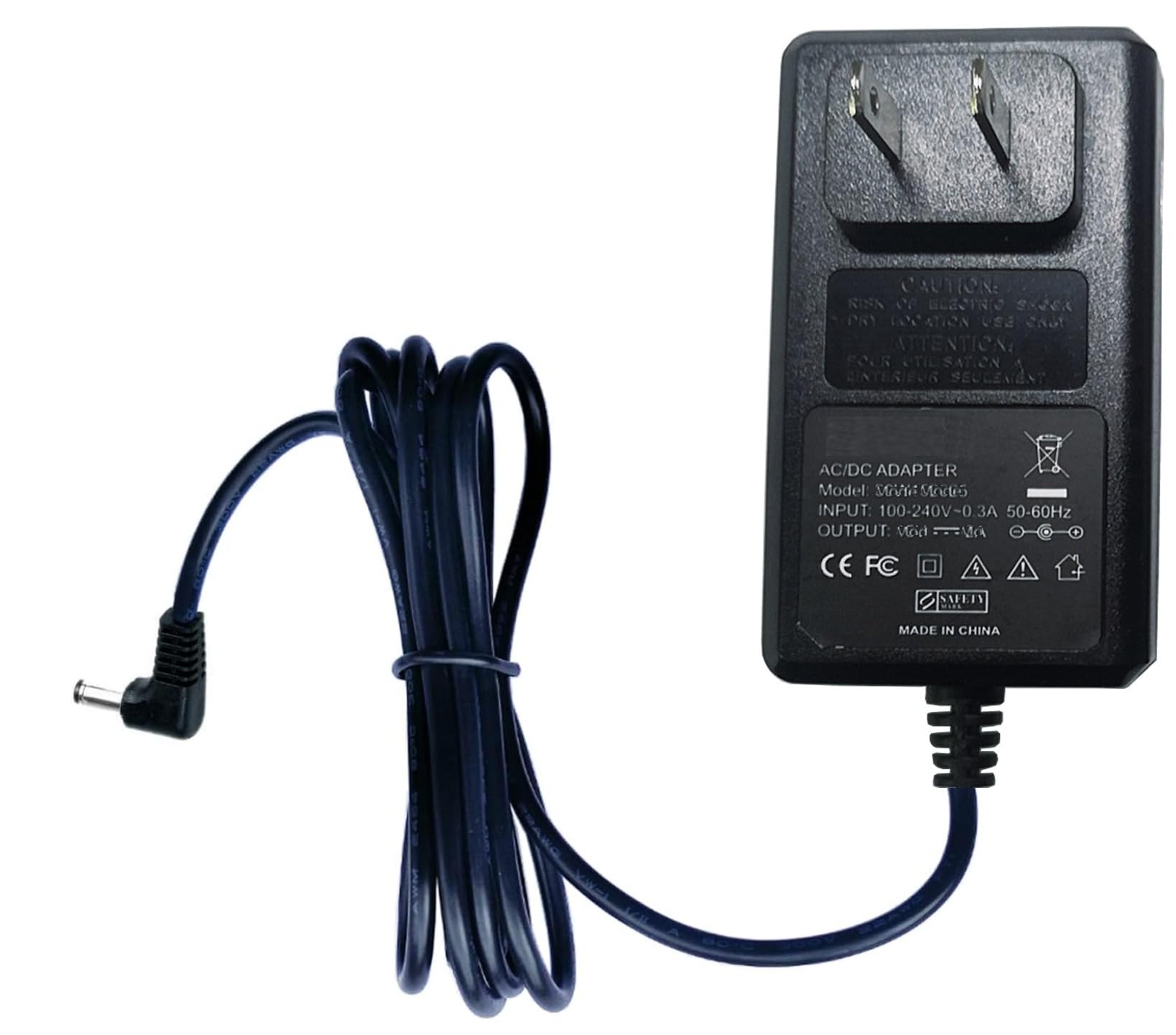 Photo 1 of 12V Replacement Adapter Compatible with Shark FlexBreeze Pro Mist Fan FA302 FA300 FA200 FA222 FA225 FA201 FA202 FA220 UH205 FA150 FA151BRN Series Flex Breeze TableMate Fan Power Supply Cable Cord