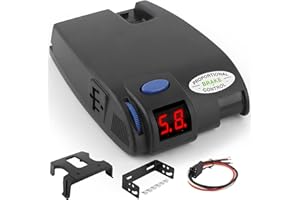 LAJBZ Proportional Trailer Brake Controller Kit for Pickup Trucks, Compatible with Ford, GM, Chevy, Dodge, RAM, Toyota, and More - Compatible with Tekonsha 90160 Primus IQ