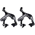 RUJOI Road Bike Brake Calipers,Premium Aluminum Dual Pivot Brake Caliper with Alloy Shoe Pads for Road Bike(Front & Rear)