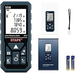 Laser Measuring Tool 165ft, DTAPE Laser