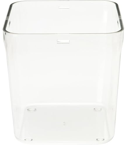 Kitchen Safe Time Locking Container – Mini Timed Lock Box For Phone, Snacks, & Temptations – White Lid With Clear Base