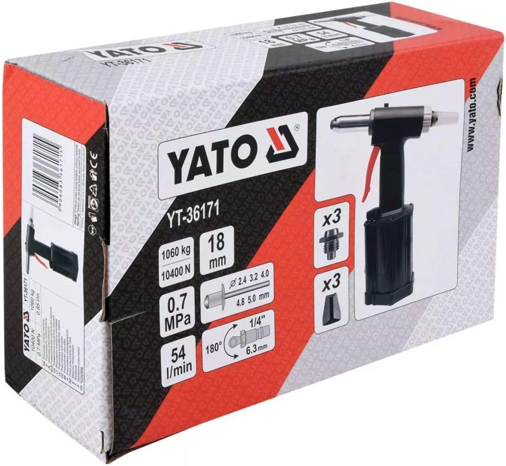 YATO Versatile Maintenance Tool for Precision Engineers to Create Permanent Bonds with Reinforced Construction - Image 5