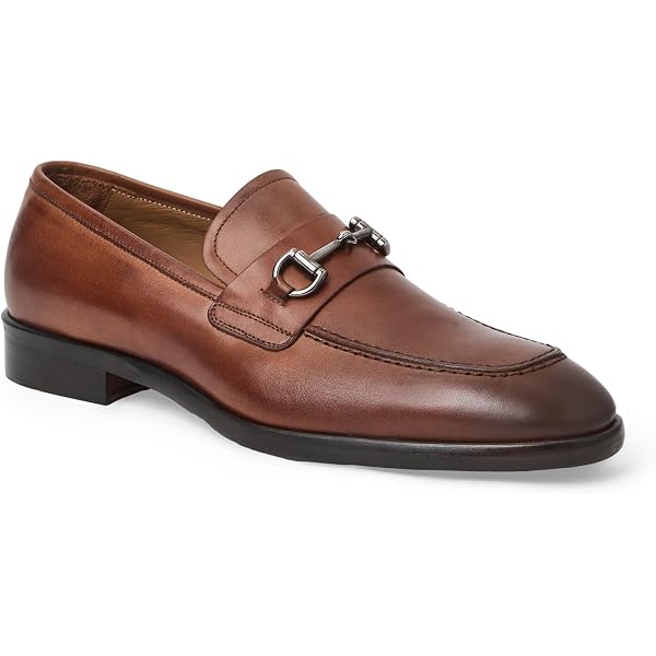 Bruno Magli Cipro Brown Suede Penny Loafers Mens Sz 7.5 Italy Classic Dress Shoe M Line By Bruno Magli Men main image 4