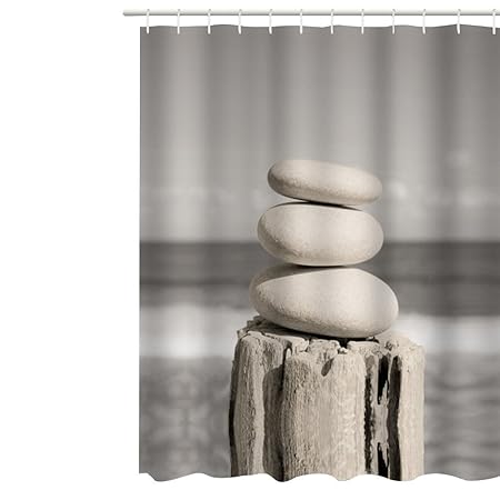 Shower Curtain Waterproof And Mildew Proof Decorative Bathroom