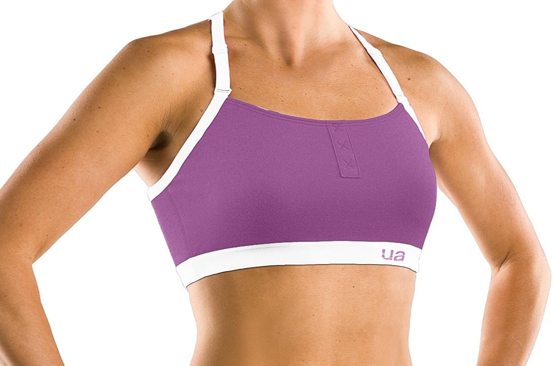 under armour purple sports bra