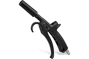 KEENTECH High-Volume Air Blow Gun with Powerful Flow Nozzle, Air Nozzle Blow Gun with Adjustable Airflow, Pneumatic Air Compr