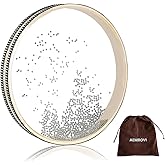 10 Inch Ocean Drum Sea Drum, With Hardwood Shell and Steel Beads- Sound Healing Instrument for Meditation, Relaxation, Yoga, Stress Relief Includes Carry Bag(10in)
