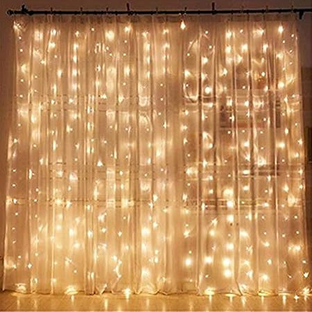 Twinkle Star 300 LED Window Curtain 