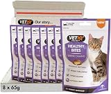 VETIQ Healthy Bites Serene Calming Cat Treats 65 g Pack of 8