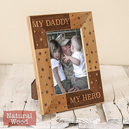 Hero Daddy Frame - Father's Day Gift - Dad Christmas Gift - Dad Picture Frame - Dad Gift From Daughter - Dad Gift From Son - Dad Gift From Children