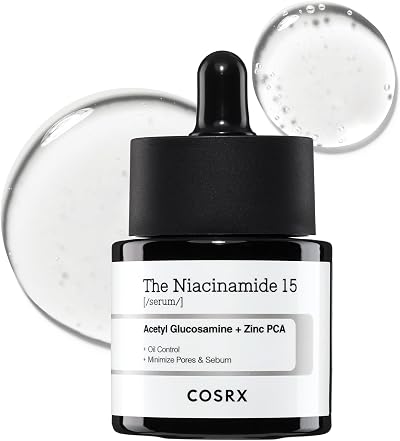 COSRX Niacinamide 15% Serum Pores Sebum Dark Spots Blemish Treatment 20ml
