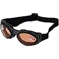 Bobster T4583 Bugeye Goggles, Black Frame/Amber Lens