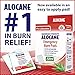 Alocane® Emergency Burn Max Strength Pads Fast Pain and Itch Relief for Minor Burns, Sunburn, Kitchen, Radiation, Chemical, First Degree Burns, First Aid Treatment Burn Care, 10 pads 2