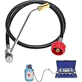 1 lb to 20 lb Propane Adapter Hose &amp; 5430 Stove Regulator Replacement for Coleman Stove 5413 5442 5426 5433 5420A 5425A 5430B 5435B Accessories Coleman Propane Gas Stove Hose Adapter Connector Kit