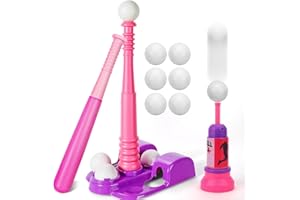 TOY Life T Ball Sets for Kids 3-5, Baseball Set for Toddler