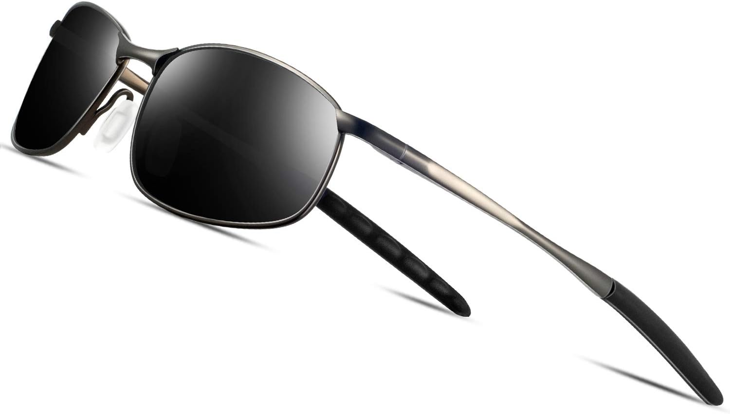 FEIDU Polarized Sport Mens Sunglasses HD Lens Metal Frame Driving Shades FD 9005
