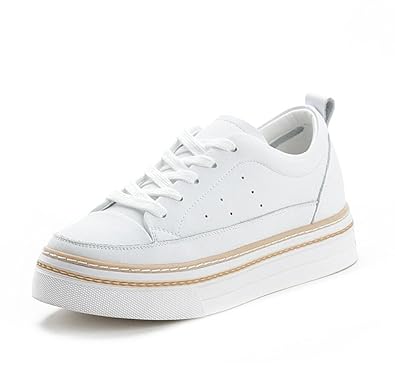 scarpe con zeppa bianche