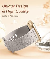 Odbeai Leopard Bands Compatible with Fitbit Versa 4