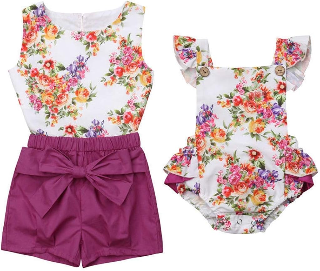 newborn and 4t matching outfits