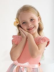 Sinhoon Toddler Girl Tulle Dress Summer Ruffle