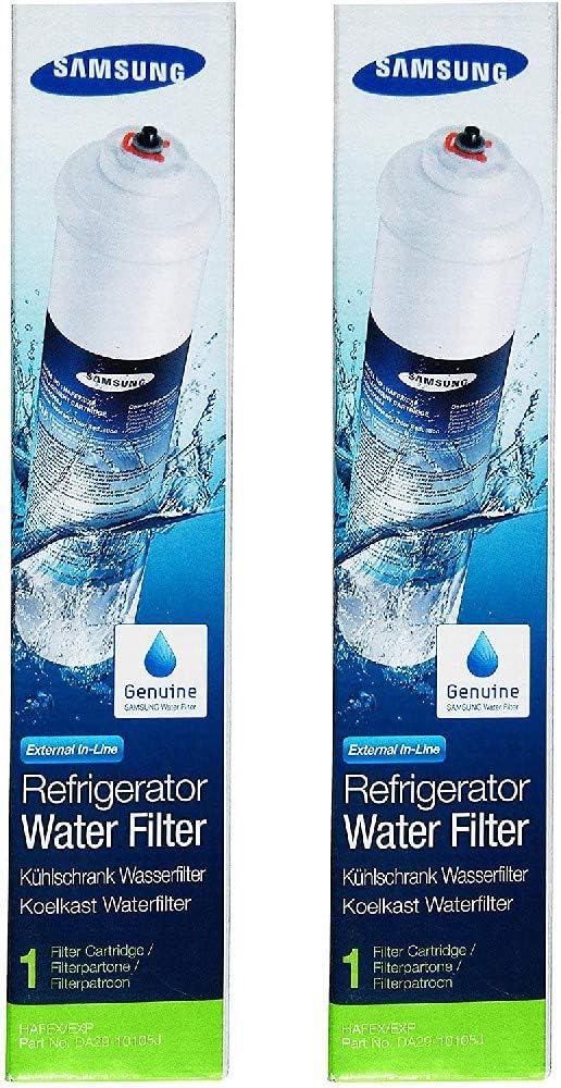2 x Samsung Aqua Pure Plus DA29-10105J Ersatz Externer Kühlschrank Wasser Filter