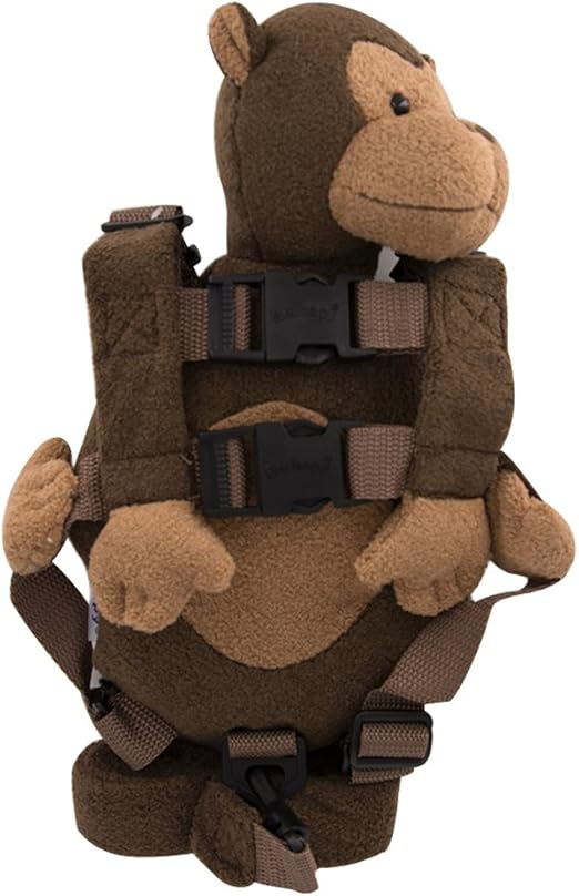Berhapy 2 in 1 Monkey Toddler Safety Harness Backpack Children