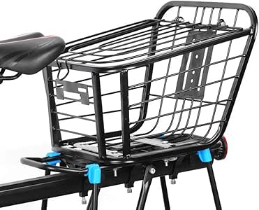 bicycle rear rack basket