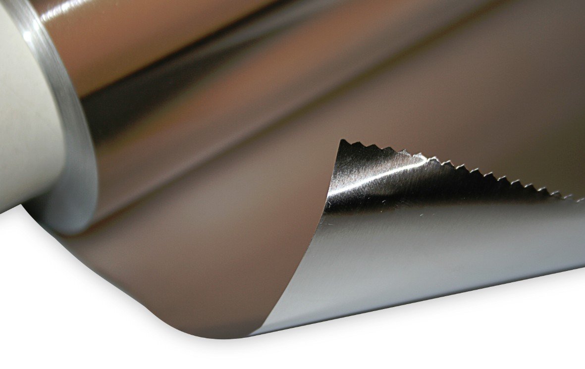 Industriefolie aus Aluminium - Alufolie 29,5cm x 50m, Dicke 36my ...