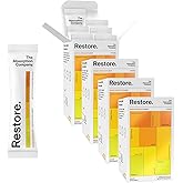 The Absorption Company Electrolyte Powder Packets - Workout Recovery & Hydration Drink Mix with Liposomal Glutathione, Vitamin C & Methylated B Vitamins - Mango Lemonade (28 Sticks)