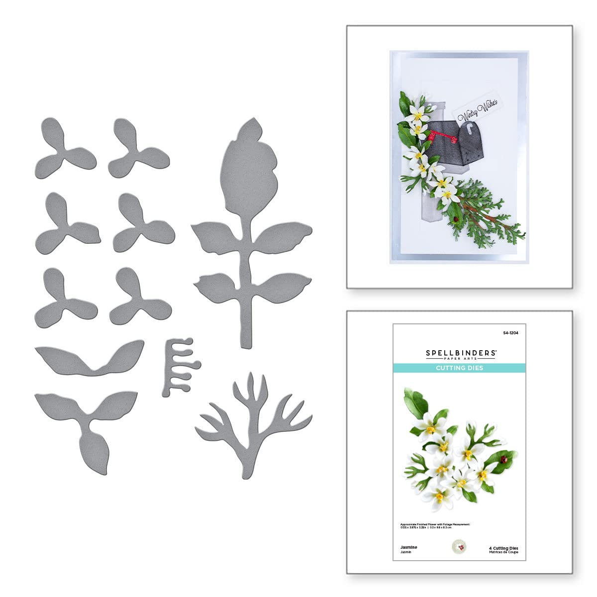 Spellbinders Jasmine, Metal