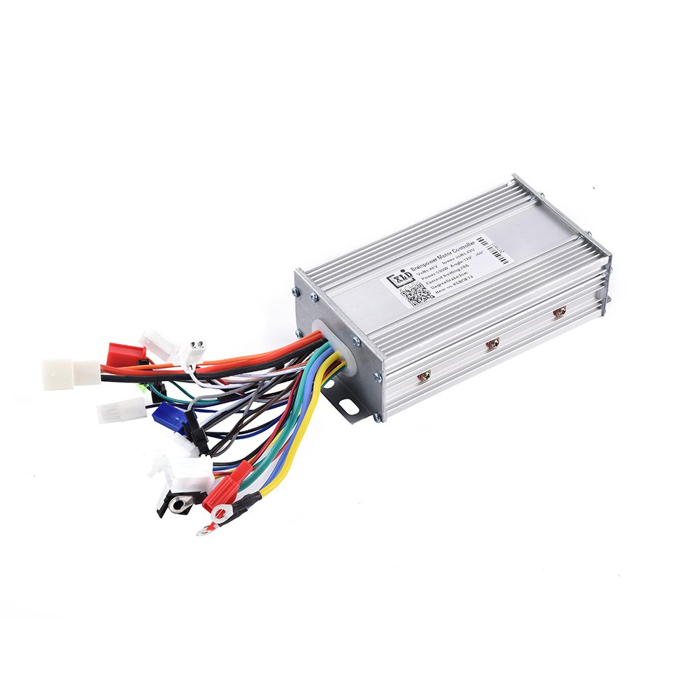 Drfeify Brushless Controller, 48V 500W Brushless Motor Controller 42V Low Voltage for Electric Bicycle Scooter