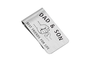 Emideary Money Clip for Men, Stainless Steel Front Pocket Wallet