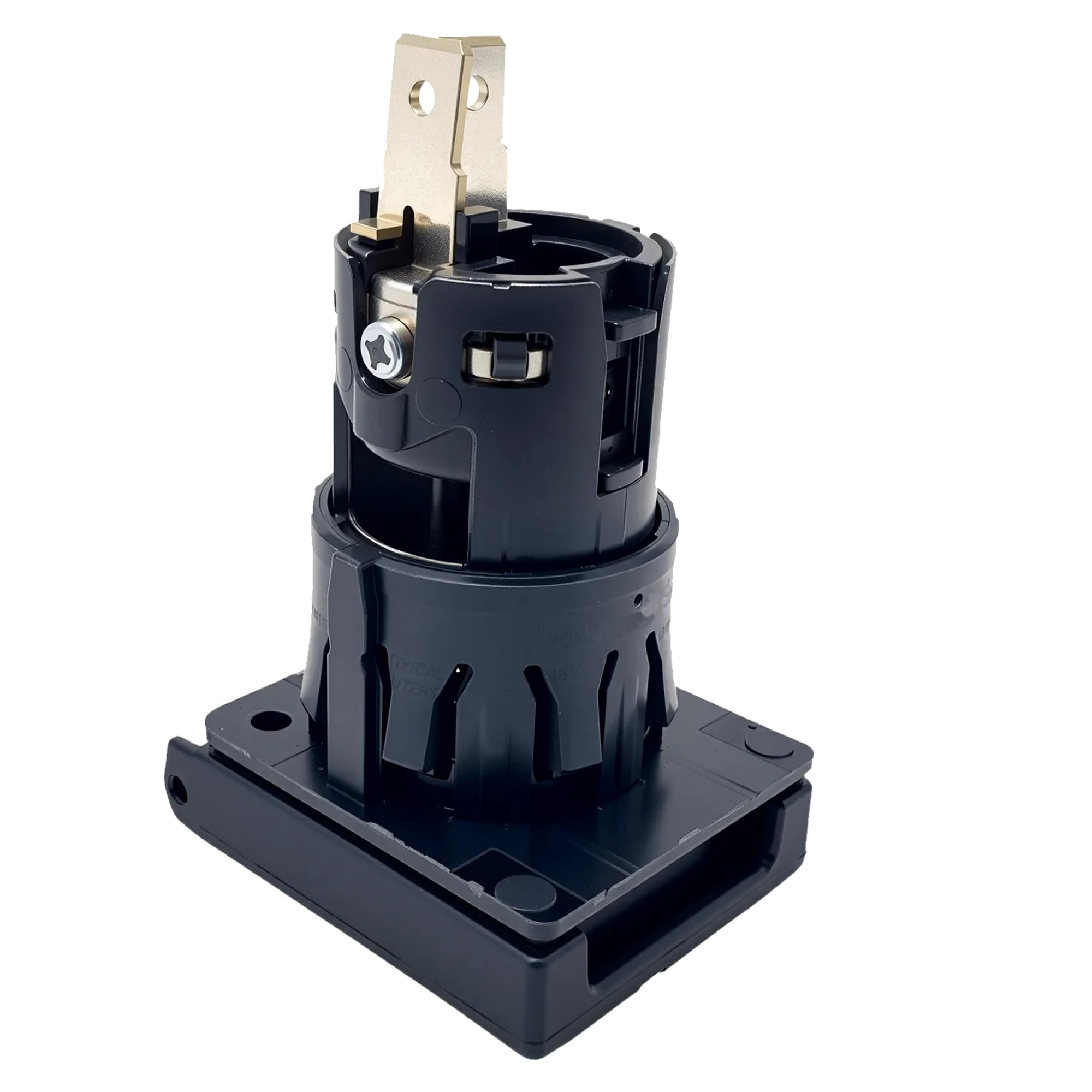 Photo 1 of Inner Cigarette Lighter Power Socket Plug Outlet Compatible with Honda CRV Civic Accord Crider XRV(Replace# 39624-TRN-H01 39624-T6D-H01)-BLACK
