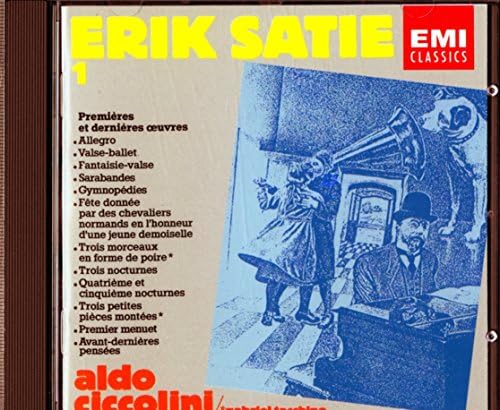 エリック・サティ　aldo ciccolini 5枚組　CD Aldo Ciccolini, Erik Satie - Satie: Piano Works - Amazon.com Music