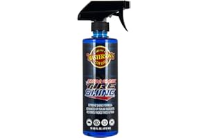 MASTERSON'S CAR CARE MCC_128_16 Ultra Gloss Tire Shine - Extra Shine Formula Delivers Super Wet Tires - Durable and Long Lasting Sprayable (16 oz)