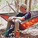 Wise Owl Outfitters Camping Hammock – 500lbs Portable Hammock with Tree Straps - Travel, Backpacking, Hiking, Outdoors Camping Gear - Single or Double