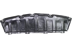 Evan Fischer Front Bumper Splash Shield Under Cover Compatible With 2004-2009 Toyota Prius