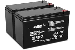 Casil 12V 8Ah Replacement Battery Compatible with Razor e300s Electric ScooterMX350 & MX400 Dirt Rocket Electric Dirt Bike Parts