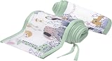 BreathableBaby Classic 3mm Mesh Cot Liner 120x60 or 140x70 Rainforest view 7
