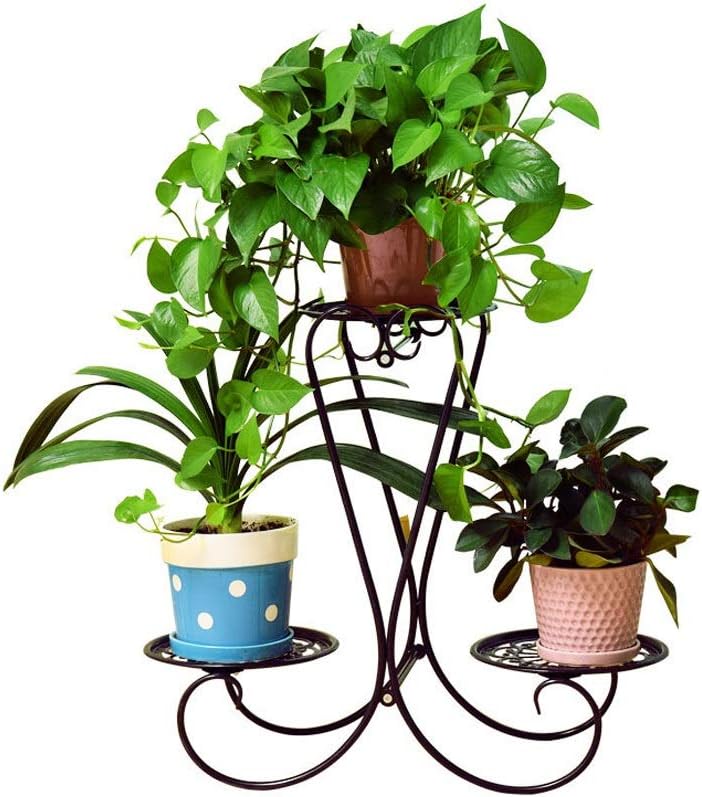 GYF Estanterias De Jardin Metálico Soporte Plantas for Interior ...