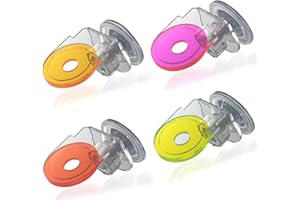 AREPK Fluorescent Coral Frag Rack - Vital for Marine Coral Cultivation, Clear Acrylic, Secure Mounting